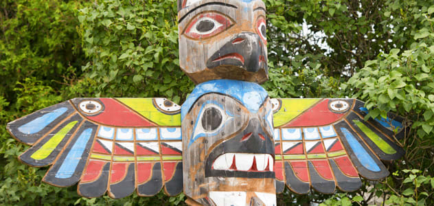 Totem Pole in Alaska